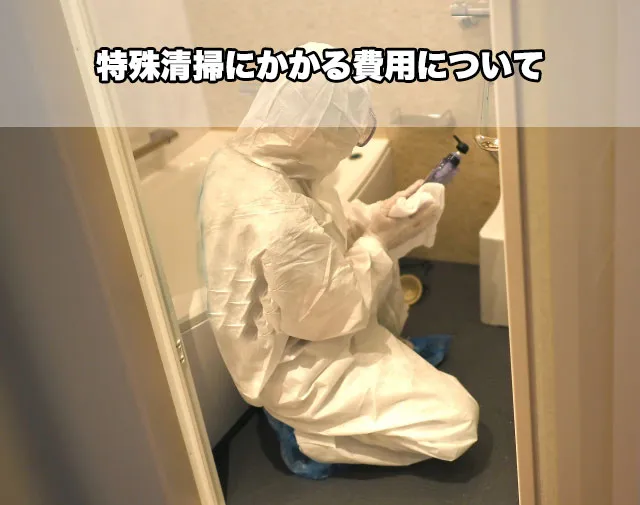 特殊清掃にかかる費用